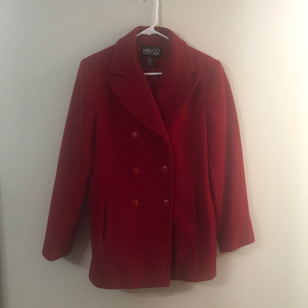 Red Pea Coat (6)